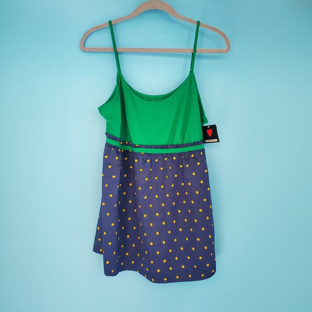 NEW Joe Boxer Pajama Top Size Large Spaghetti Strap Babydoll